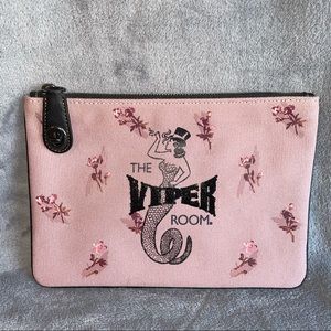 NWOT Coach X The Viper Room Turnlock Pouch 26